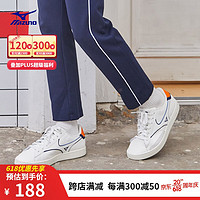 Mizuno 美津浓 Court Lite Ec 中性运动板鞋 D1GH221402 白/蓝/桔黄 41