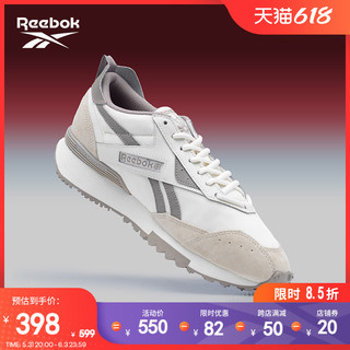 Reebok锐步官方情侣款LX 2200经典复古轻便运动休闲跑步鞋GW3804 38.5 GW3793