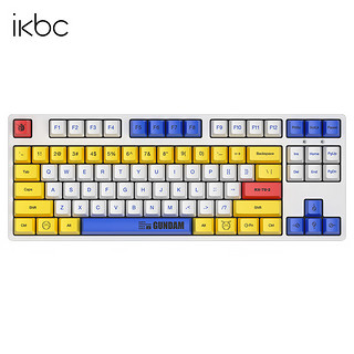 ikbc RX-78-2 87键 有线机械键盘 阿姆罗 Cherry红轴 无光