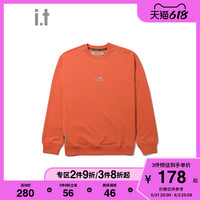 :CHOCOOLATEit KARRIMOR男装圆领卫衣冬季潮流简约logo印花上衣3089X