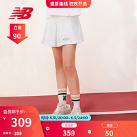 new balance NB官方23新款女款运动休闲百搭纯色半身裙裤 WT 5VD24282 XS