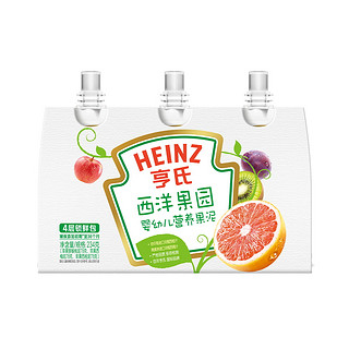 88VIP：Heinz 亨氏 婴幼儿辅食果泥 78g*3袋