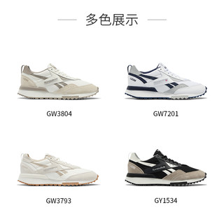 Reebok锐步官方情侣款LX 2200经典复古轻便运动休闲跑步鞋GW3804