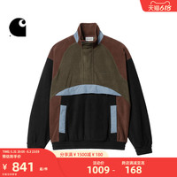 Carhartt WIP摇粒绒机能卫衣男装经典LOGO字母刺绣拼色030926J
