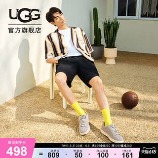 UGG2023春夏男士单鞋小白鞋运动透气网面时尚休闲板鞋 1125104 WHT | 白色 经典延续色 43 鞋内长：28CM