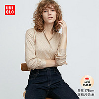 UNIQLO 优衣库 457636 女款花式印花衬衫