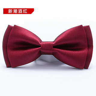 黑色经典热卖 黑色暗条 领结