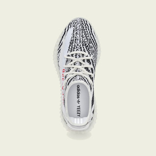 adidas阿迪达斯三叶草YEEZY BOOST 350 V2男女经典运动鞋CP9654 48 295mm 推荐选大半码 白/黑