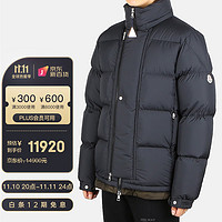 盟可睐 MONCLER 男士makian系列高领羽绒服 黑色 1A00240 54A81 999 1码175/88A