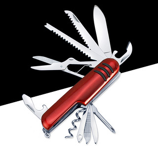 SingleLady 尚官 多功能组合工具 户外刀具折叠刀野外求生刀随身便携式小刀水果刀