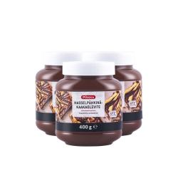 PIRKKA 碧乐客 进口零食榛子可可酱400克*3
