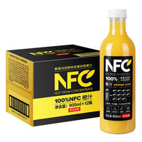 NONGFU SPRING 农夫山泉 100%NFC 橙汁 900ml*12瓶