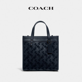 COACH/蔻驰女士马车图案FIELD 22号托特包