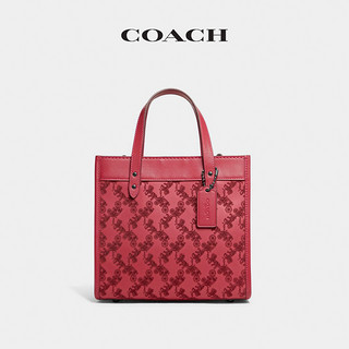 COACH/蔻驰女士马车图案FIELD 22号托特包