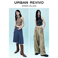 URBAN REVIVO 休闲无袖背心