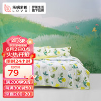 LOVO 乐蜗家纺 春间新绿 可水洗夏凉被 150*215cm