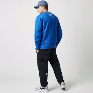 Aape 旗舰店男装秋冬幻彩猿颜字母印花休闲电竞圆领卫衣3930XXJ