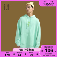 it UNDERGARDEN男装连帽卫衣秋季休闲潮流套头宽松印花3158XAD