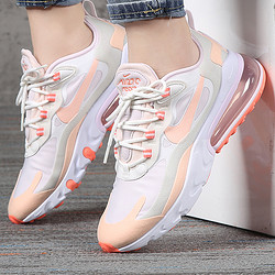 NIKE 耐克 Air Max 270 React 女子跑鞋 CJ0619-103 灰橙 36