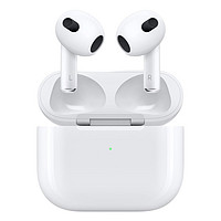 抖音超值购：Apple 苹果 AirPods 3 半入耳式真无线蓝牙耳机 白色