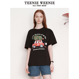 TEENIE WEENIE TeenieWeenie小熊&不二兔联名大fgT恤情侣款男女同款短袖2023夏款