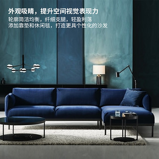 IKEA宜家APPLARYD艾普吕双人贵妃椅加长三人法式轻奢欧式简约沙发