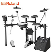 PLUS会员：Roland 罗兰 TD-E1 便携电架子鼓套装+罗兰PM100+配件礼包