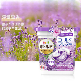 P&G 宝洁 Bold 4合一洗衣凝珠 11颗*6盒 花果微香