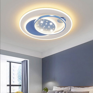 丹菲诺卧室吸顶灯2023年新款现代简约大气室内主卧LED书房灯具客厅灯饰 A款  三色调光 其它