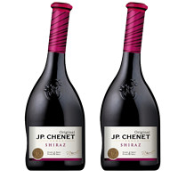 PLUS会员：J.P.CHENET 香奈 经典系列 西拉 干红葡萄酒 750ml*2瓶 双支装