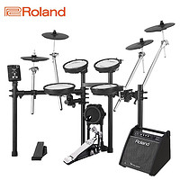 PLUS会员：Roland 罗兰 TD-1DMKX 电子鼓 专业演奏套装+罗兰PM100+配件礼包