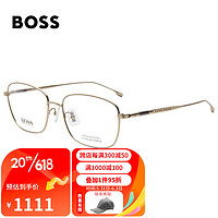 HUGO BOSS 男女款近视眼镜光学眼镜框1297F AOZ+佳锐防蓝光1.591（600度内）