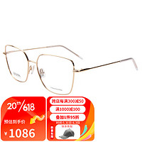 HUGO BOSS 男女款近视眼镜框架时尚休闲光学方框眼镜架可配镜1334 000 55
