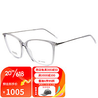 HUGO BOSS 男女款近视眼镜框架时尚休闲光学透明方框眼镜架1330 FS2 55