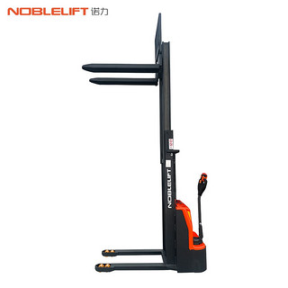 诺力（NOBLELIFT）电动堆高车1.5吨步行式堆垛车升高搬运铲车货架仓储车充电式降车