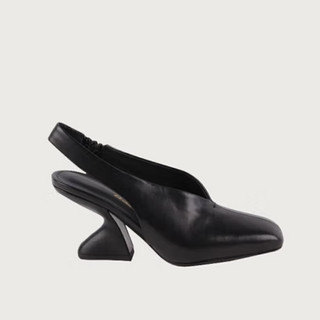 菲拉格慕 女士黑色羊皮革高跟鞋 0743744_1D _ 75