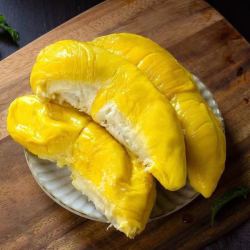 鹿唛正宗马来西亚进口d197猫山王榴莲果肉400g2盒