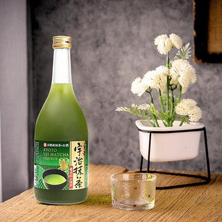 宝日本进口宝京都宇治抹茶酒低度果酒甜酒微醺晚安酒送礼酒日料店酒 宝京都宇治抹茶酒