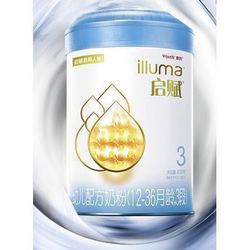 illuma 启赋 蓝钻系列 幼儿配方奶粉 3段 810g