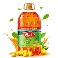 九三 食用油 非转基因 三级6.18L大豆油（九三出品 甄选好油）