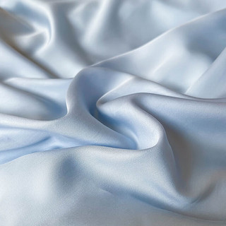 雲上舒60S莱赛尔兰精天丝四件套 床上用品双人被套 极光蓝 1.8米床床笠款(被套200*230cm)