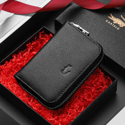 卡帝乐鳄鱼男士卡包_cartelo 卡帝乐鳄鱼 风琴卡包男士头层牛皮零钱包