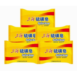 上海 抑菌祛痘硫磺皂 85g*5块