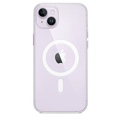 Apple 苹果 原装iPhone14/ProMax/plus手机壳Magsafe磁吸透明保护壳 iPhone14Plus透明保护壳