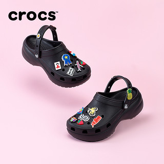 crocs 卡骆驰 周雨彤同款Crocs卡骆驰厚底云朵洞洞鞋户外凉鞋沙滩鞋女鞋|206750