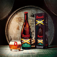 Duvel 督威 ?DuveL）过桶陈酿精酿啤酒 750ml*1瓶+品鉴杯 比利时原瓶进口 750ml*1瓶