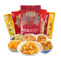 乌江 涪陵清淡微辣鲜脆榨菜丝萝卜干30g*10袋咸菜旗舰店开味下饭菜