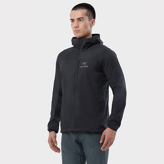 始祖鸟（ARC’TERYX）ARC'TERYX始祖鸟 SQUAMISH HOODY 风壳 轻量透气 男子 防风夹克 Fluidity/流动蓝 XS