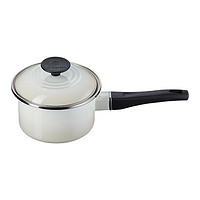 LE CREUSET 酷彩 珐琅钢奶锅(14cm、1.45L、珐琅钢、蛋白色)