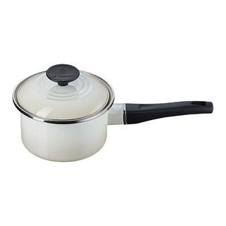 LE CREUSET 酷彩 珐琅钢奶锅(14cm、1.45L、珐琅钢、蛋白色)